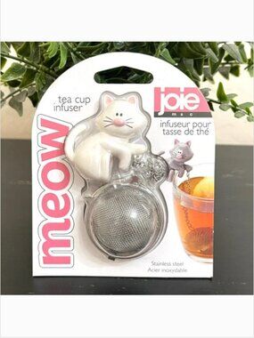 Joie Meow Cat Kitty Tea Cup Infuser New
